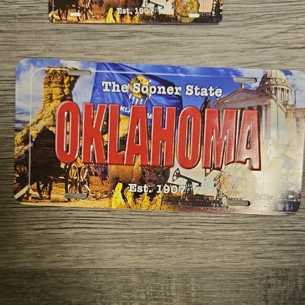 Oklahoma Souvenir Sticker Set - Picture 7 of 8